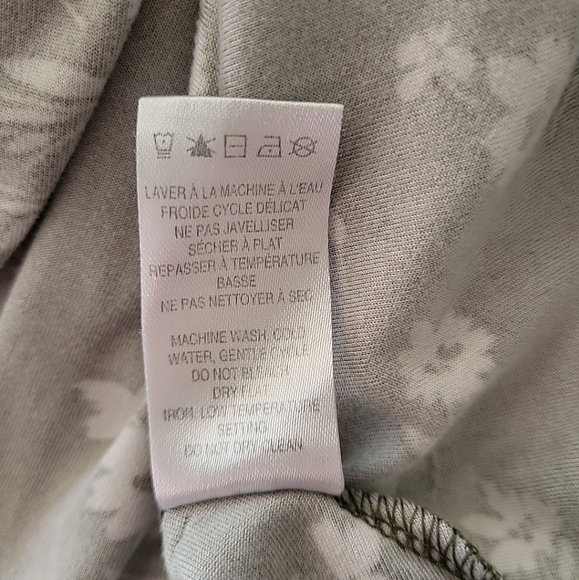 2 Dye 4 Women's Dress Size XL White Floral On Green Open Back - Picture 8 of 11